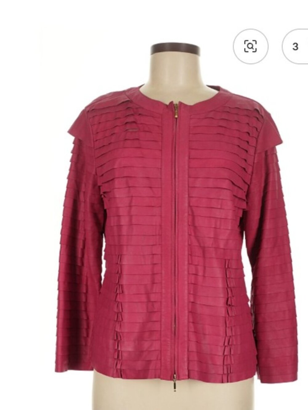 Escada Red Jacket Ladies Size 12